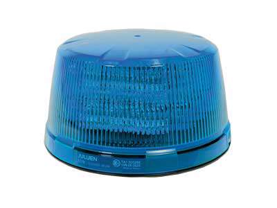 LED Flash Beacon. Blåt blink