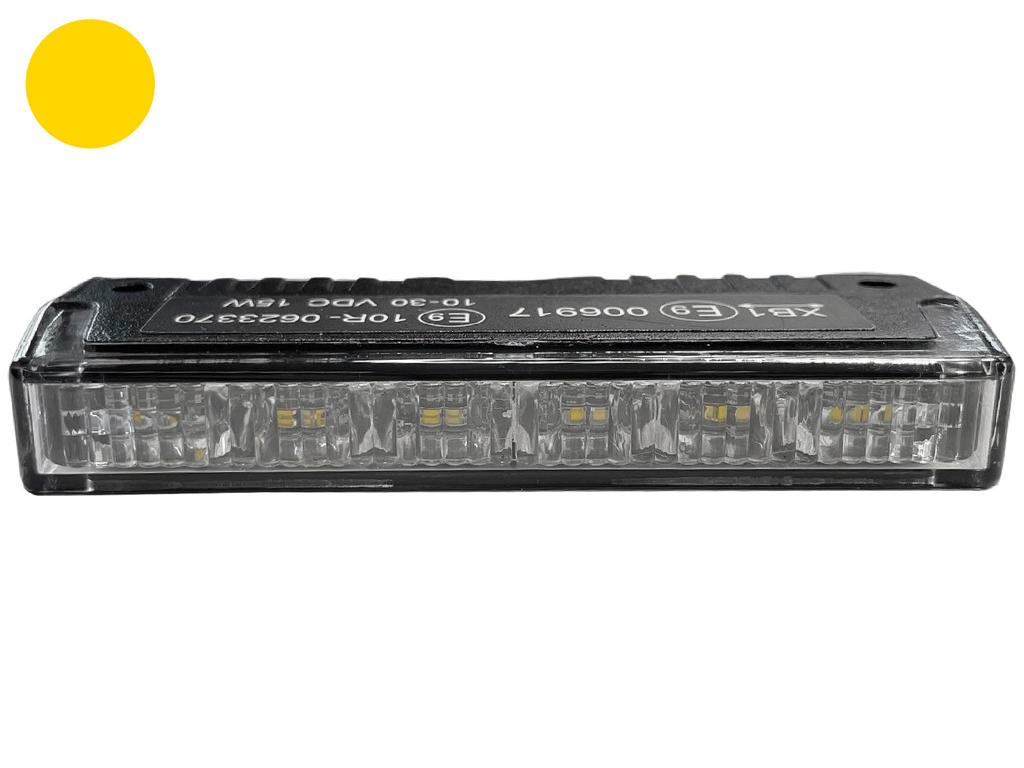 NR180 LED flash, 180°, Gul blink