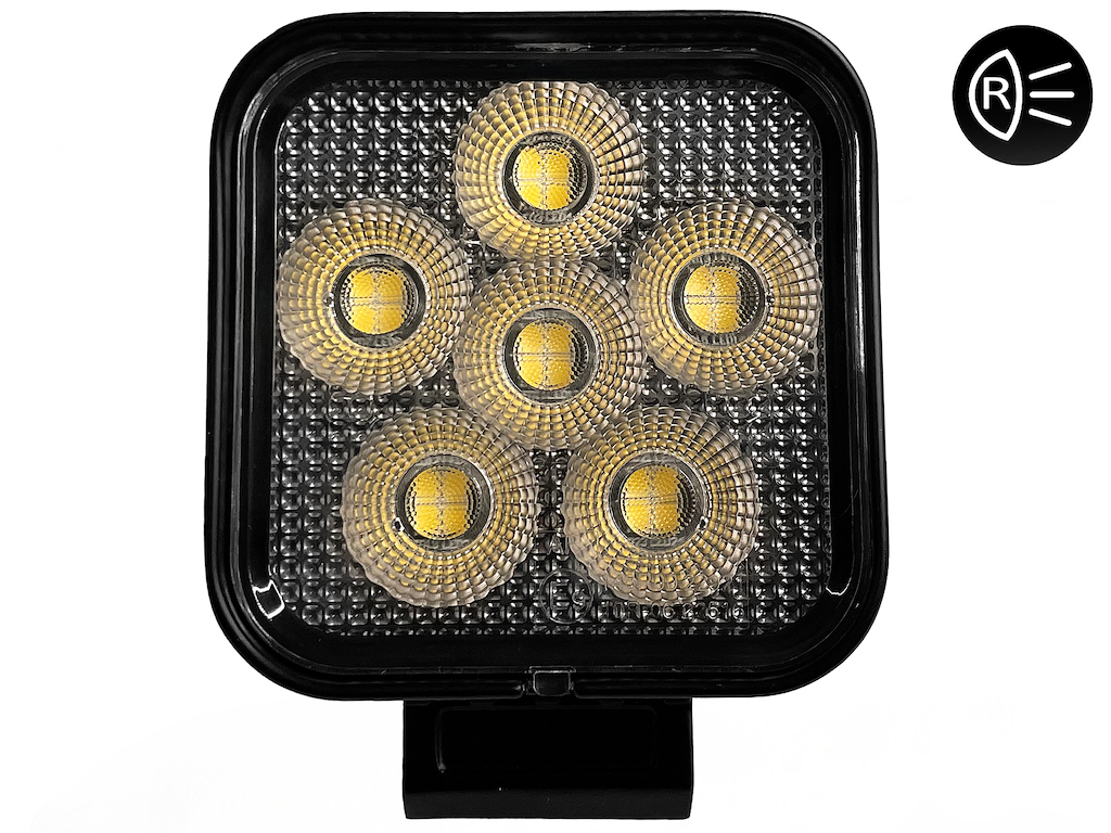 LED arbejdslampe / baklys 24W – fuldsort design med lang ledning 