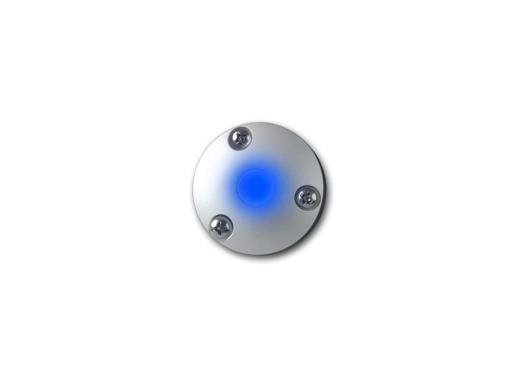 LED downlight blåt Ø44 12v