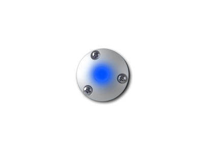LED downlight blåt Ø44 12v