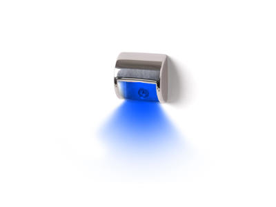 LED trappelys. Blå. 10-15V.