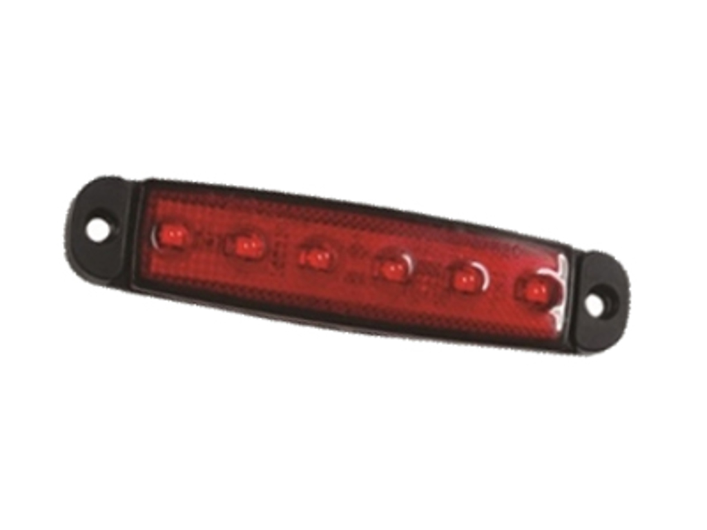 LED Markeringslygte - Rød