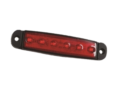 LED Markeringslygte - Rød