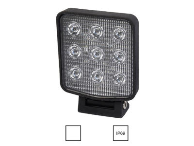 LED Arbejdslampe. 27W. 9-36V