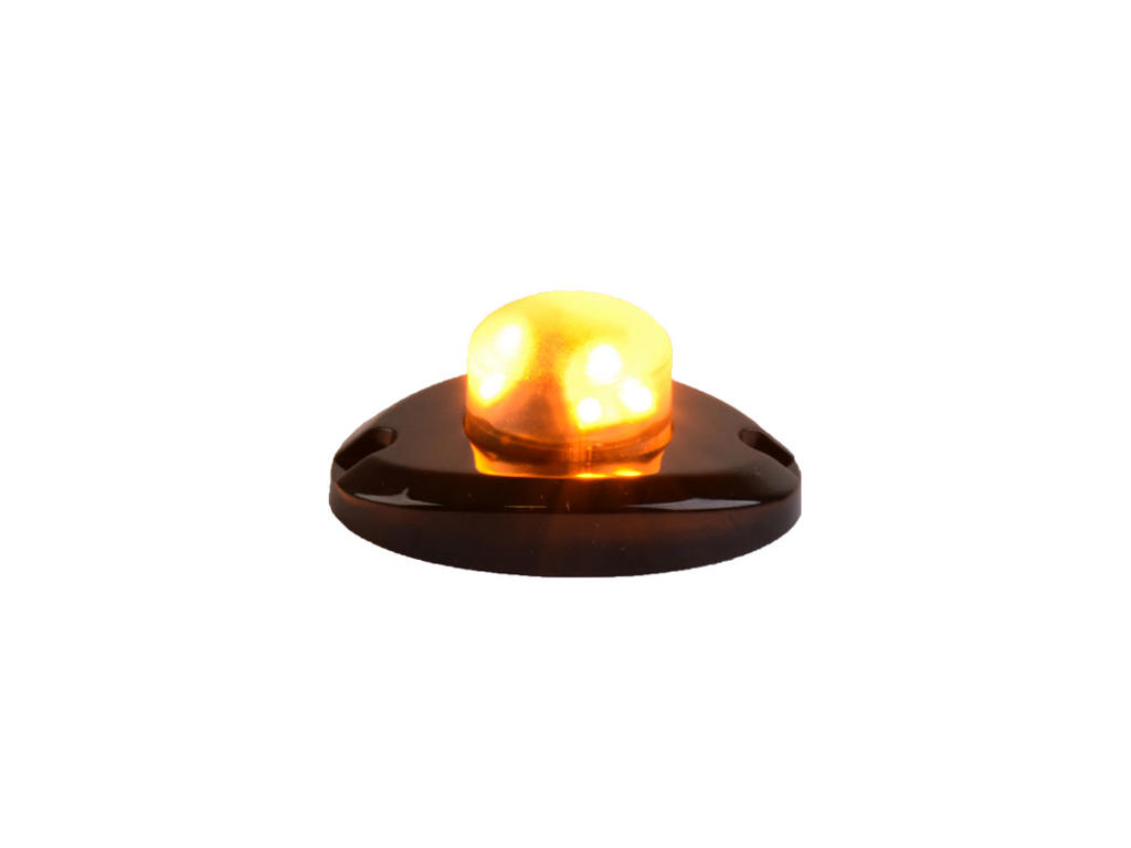 Micro-beacon. 11-30v GUL/klar