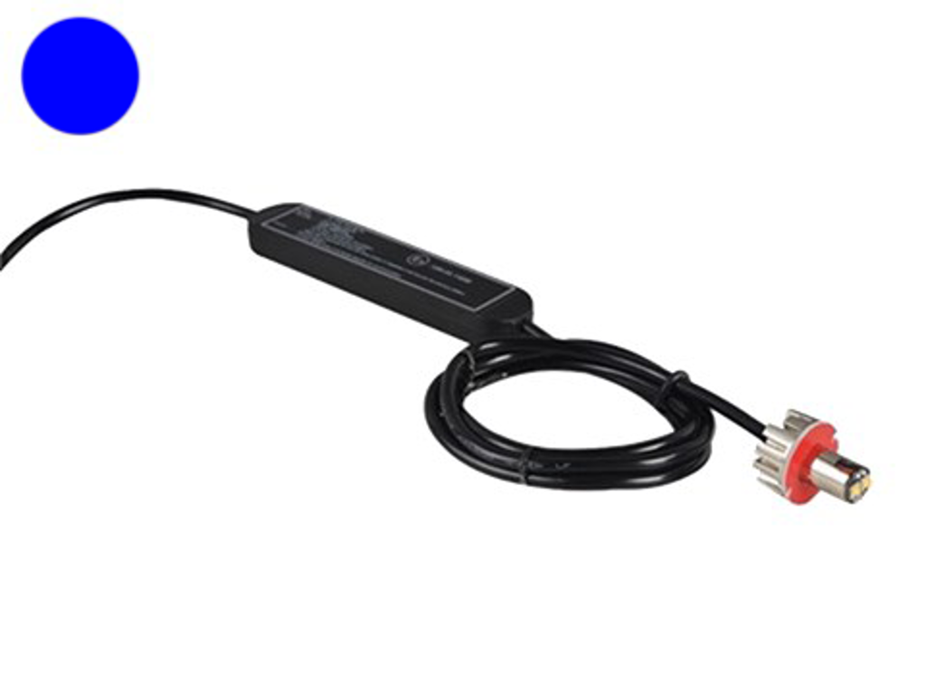 LED Flash-Stick 2x3W - kort - blå