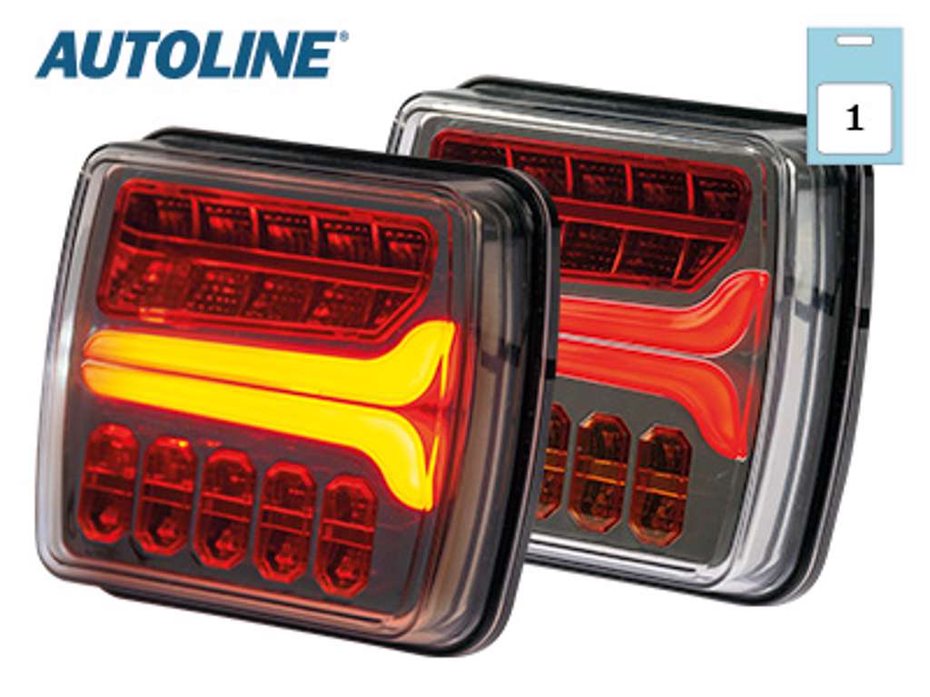 Autoline LED baglygte - Højre
