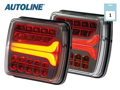 Autoline LED baglygte - Højre