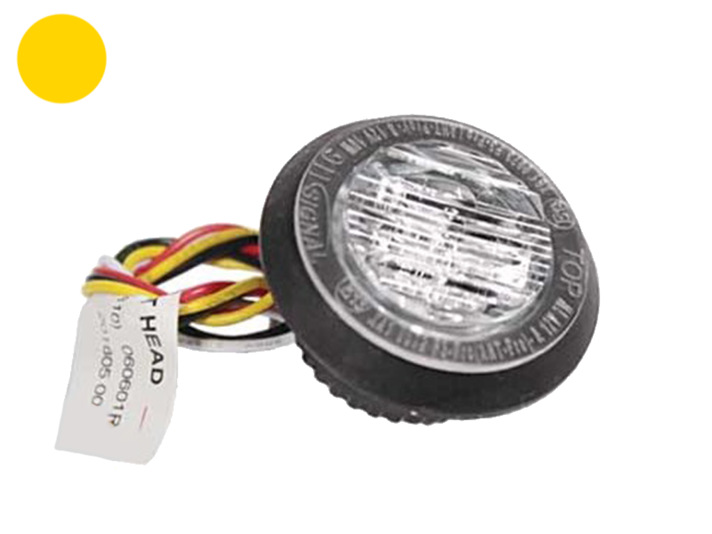 LED FLASH RUND HORIZONTAL
