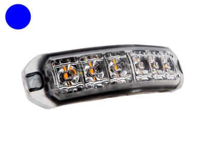 OPTIBEAM FLEX LM6 - Fleksibel suplerende blink. Blå lys. ECE R65