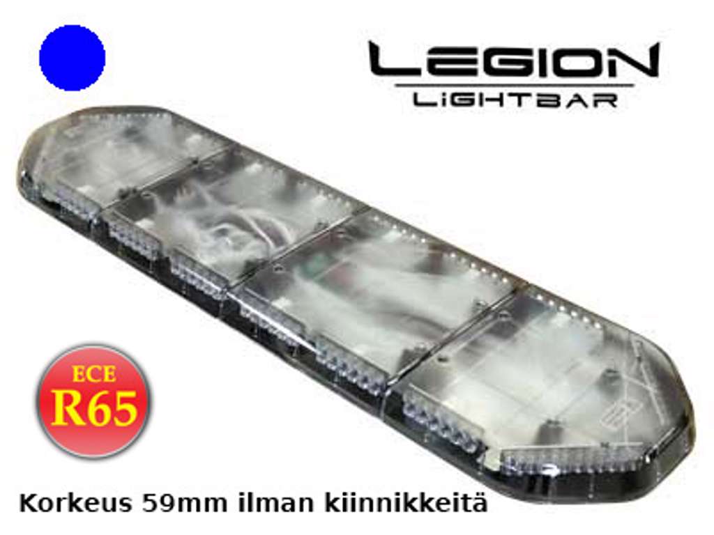 AXIXTECH LEGION LED lysbro med blåt blink