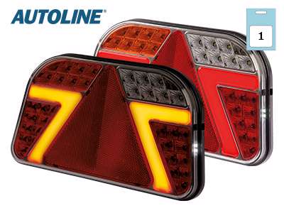 Autoline LED baglygte - Højre