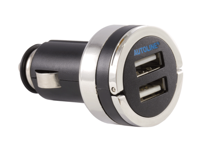 2st USB udtag, stikprop 12 & 24V DC