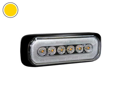 AXIXTECH LED FLASH Hvid/Gul