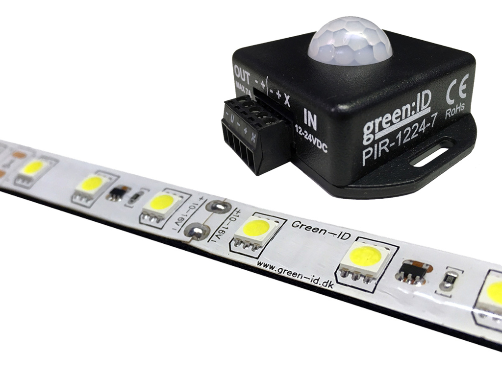 LED varerumsstrip 3 mtr. inkl. sensor