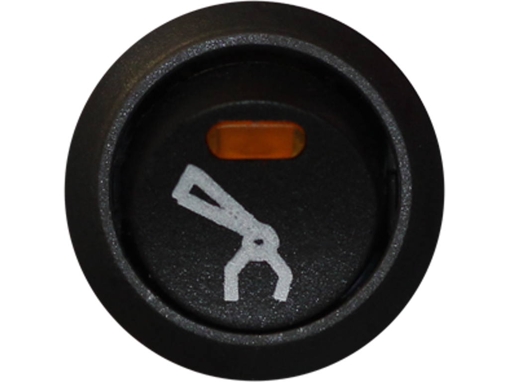 Afbryderkontakt 12V. kran. belyst