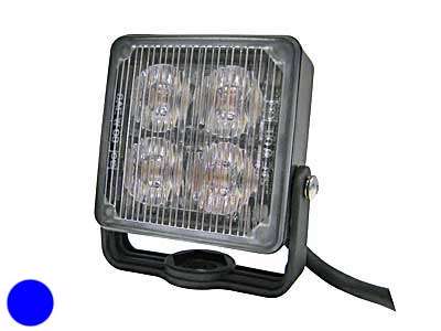 LED flash lampe, blåt blink