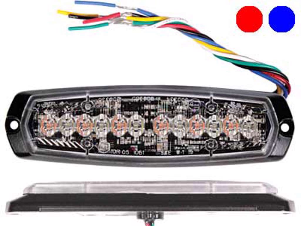 LED Flash kit. Blåt blink