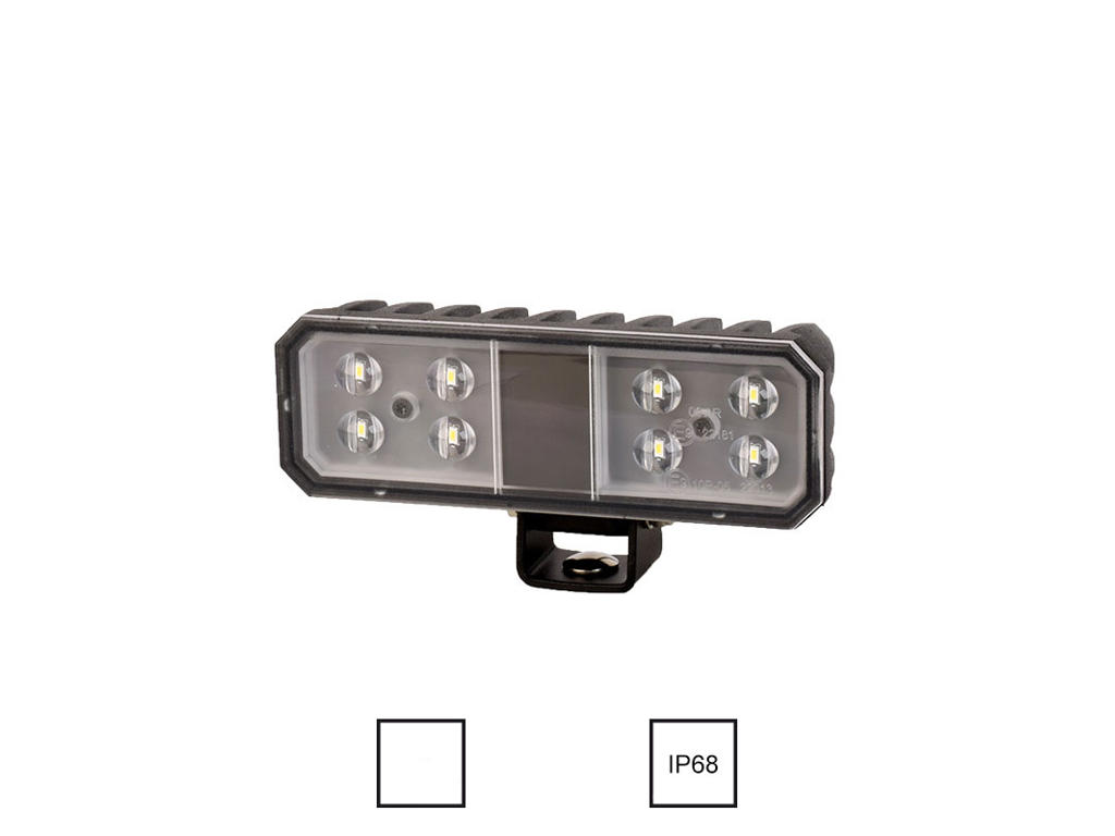 Baklys-lampe (E9-mærket) 10-30v