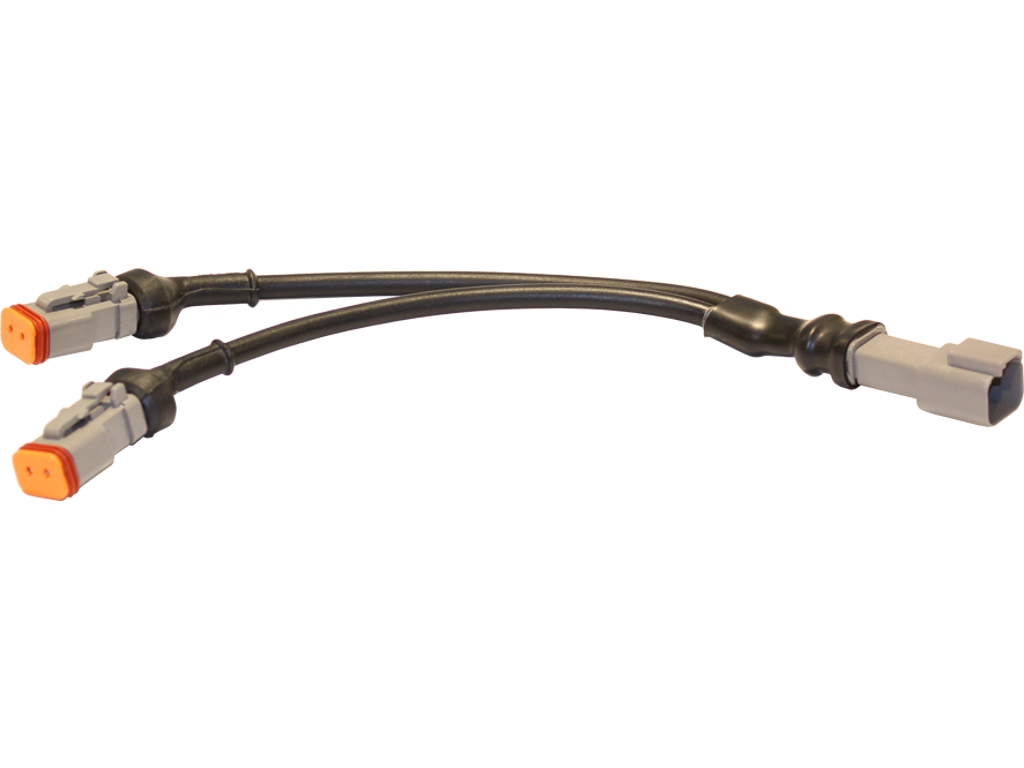 DT Y-led splitter 2 x han / 1 x hun