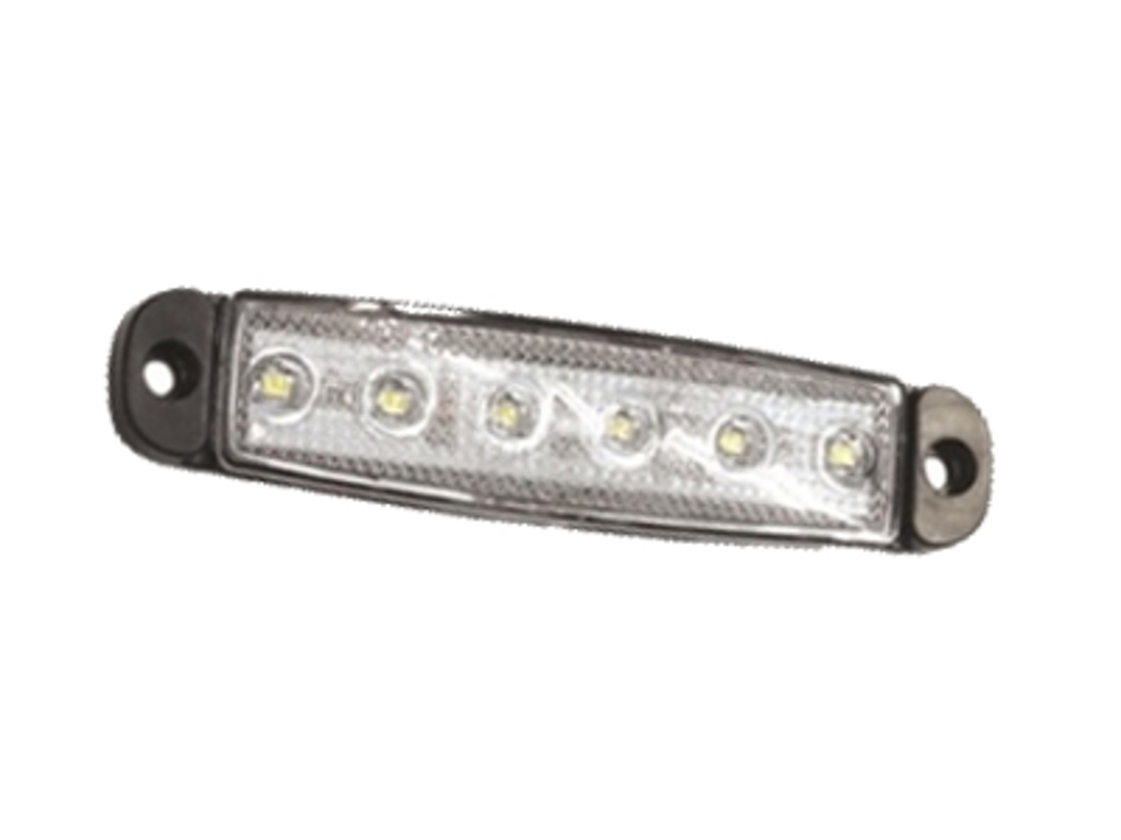 LED Markeringslygte - Hvid