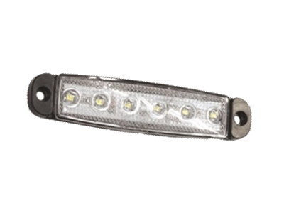 LED Markeringslygte - Hvid