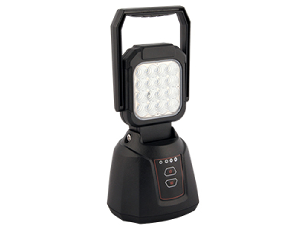 Genopladelig LED arbejdslampe m. magnet 16W