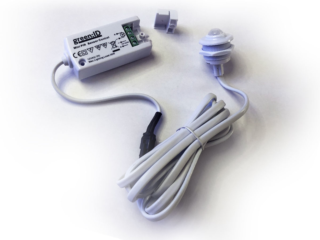 PIR sensor med eksternt sensor-øje