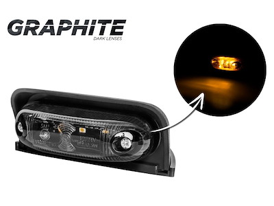 Oval corner marker light 