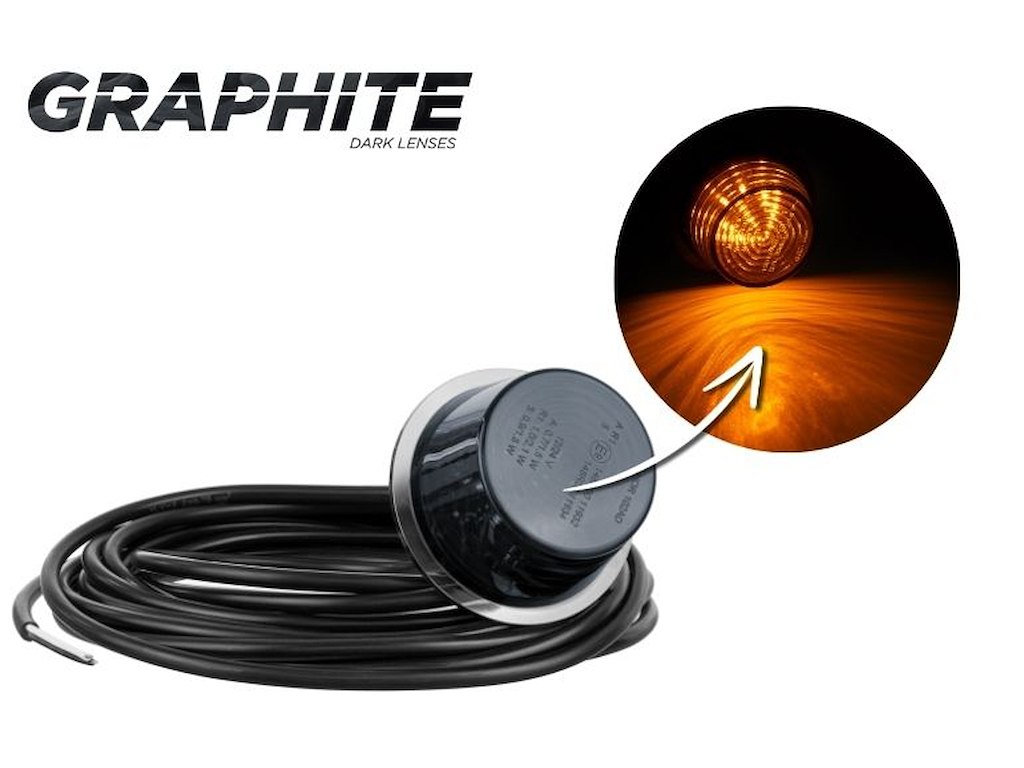 Orange LED module for direction indicator lamps 