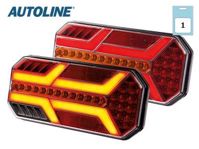 Autoline LED baglygte - Højre