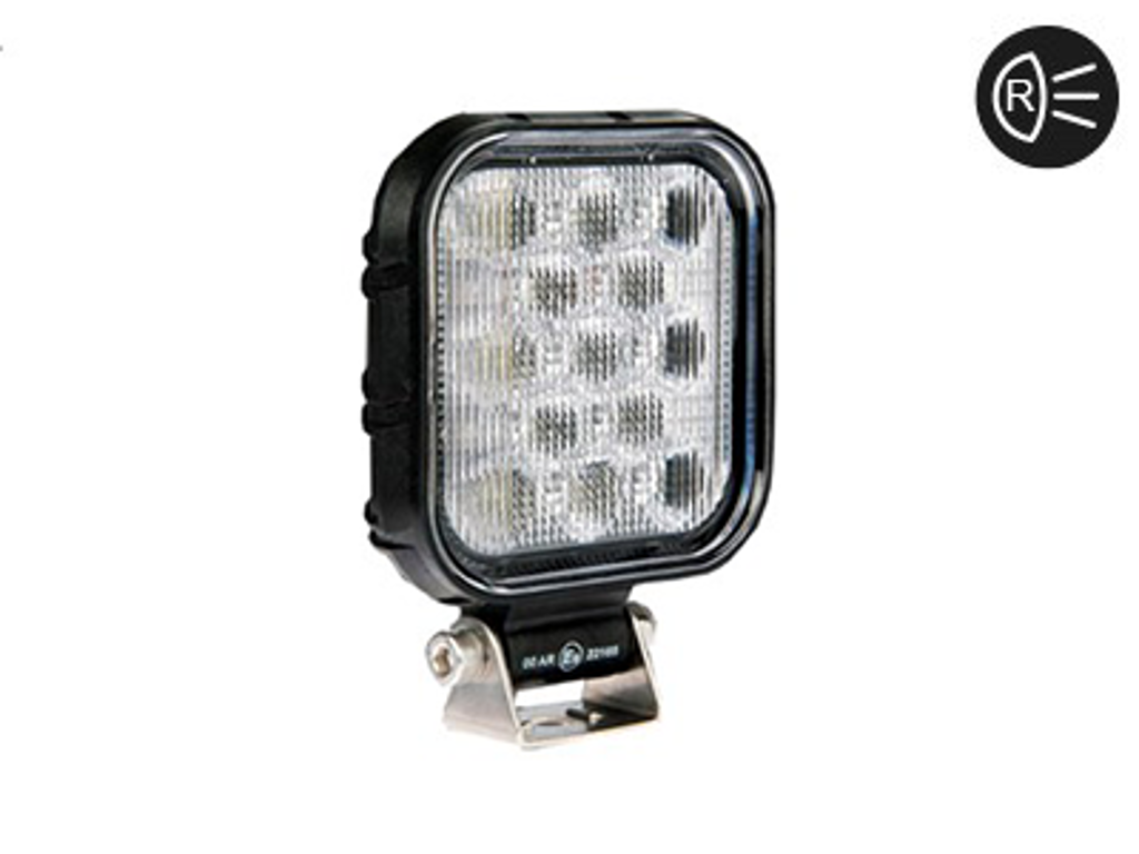 BULLPRO PROLINE LED bak/arbejdslampe. Firkantet. 20W. R10. R23. ADR