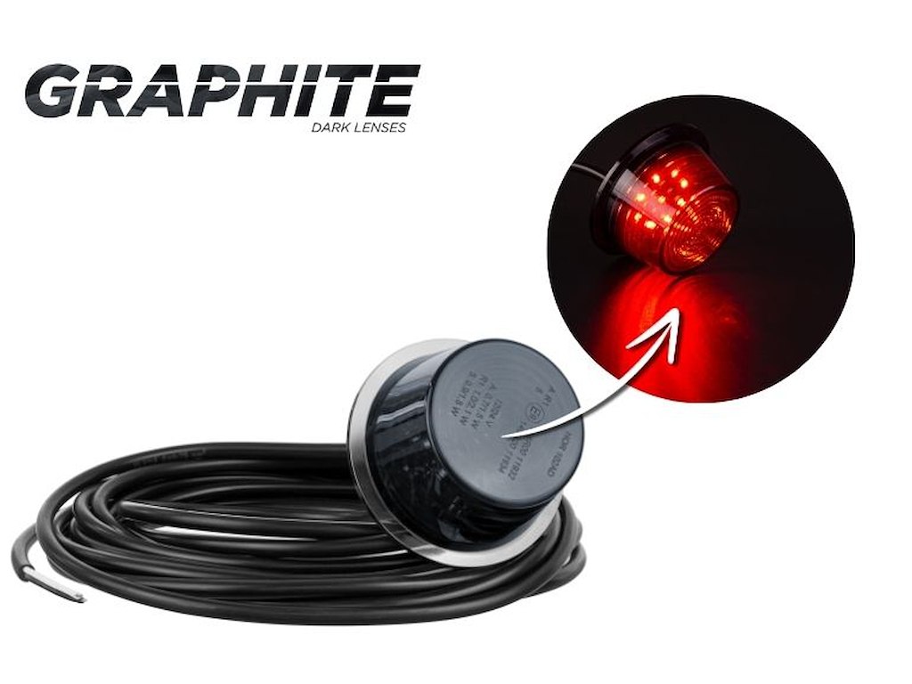 Red LED module for stalk marker lights 