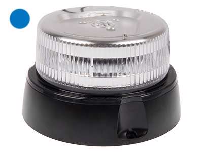 LED flash-beacon til fastmontering - blåt blink
