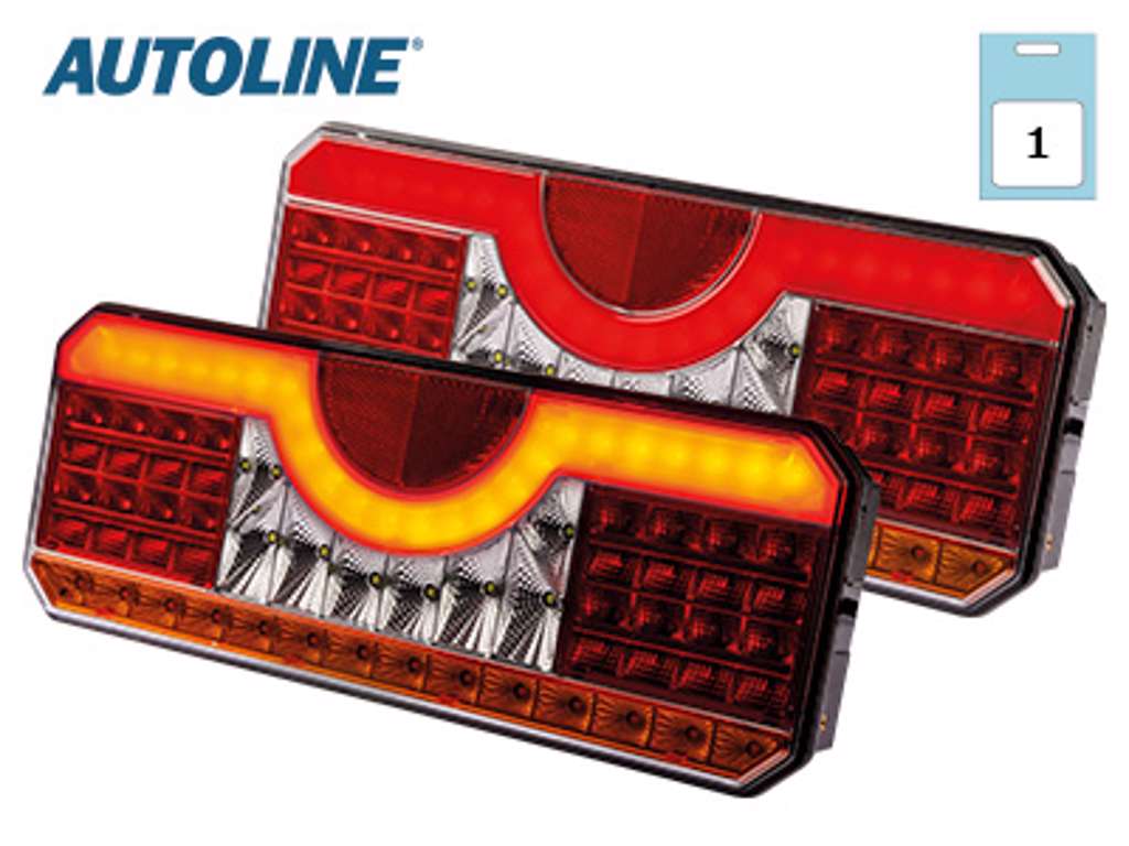 Autoline LED baglygte - Højre