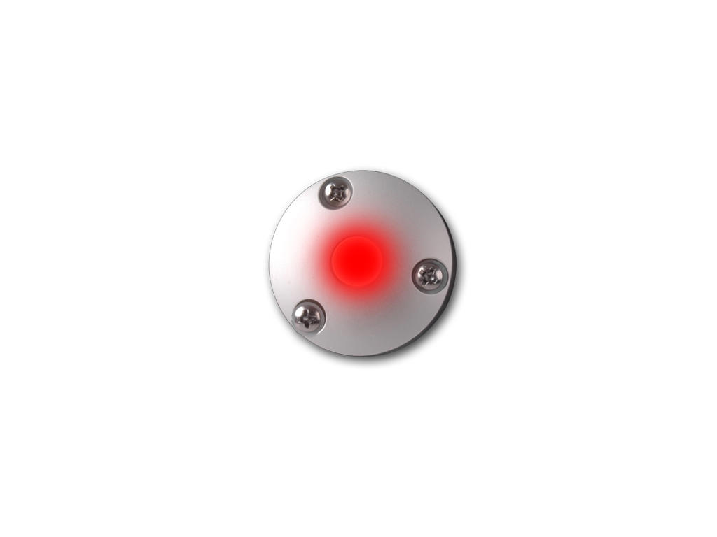 LED downlight rødtl. Ø44 12v