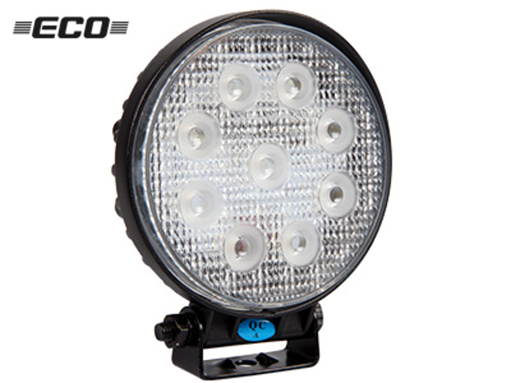ECO LED arbejdslampe Rund 27W