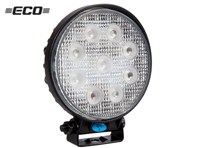 ECO LED arbejdslampe Rund 27W