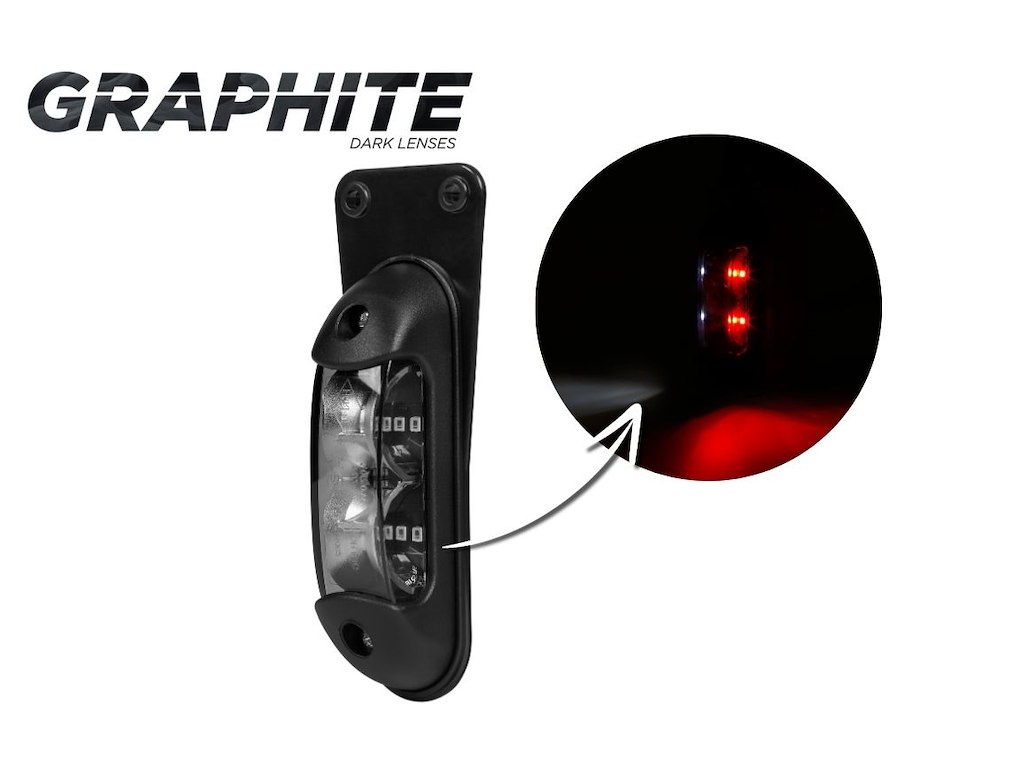 Marker light on a flexible hanger