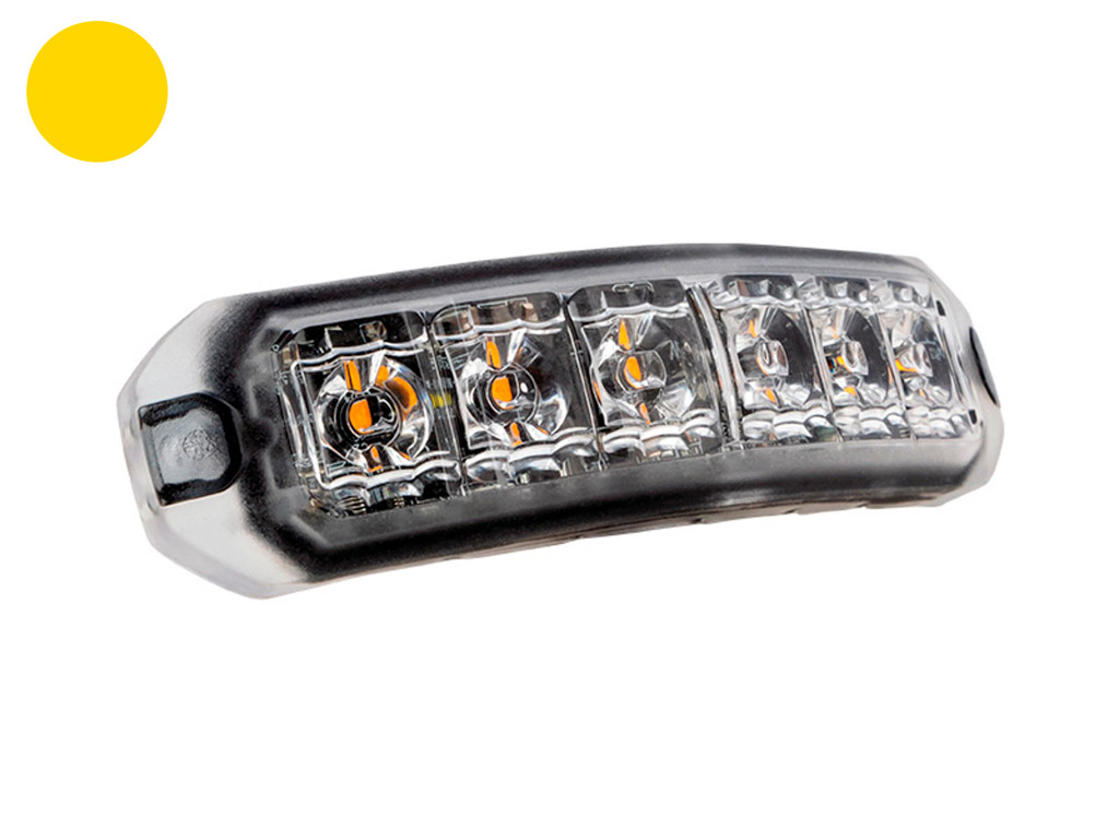 OPTIBEAM FLEX LM6 - Fleksibel suplerende blink. Gul lys. ECE R65