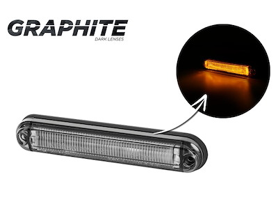 Marker light with an optical fibre 