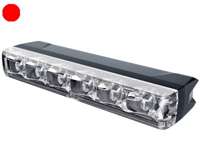 AXIXTECH Slim LED Flash ED6 Rød