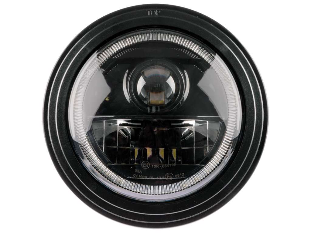 LED kørelys m. 7" adapter ramme