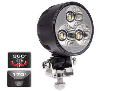 BULLBOY arbejdslampe 45W med bred 170° lysspredning