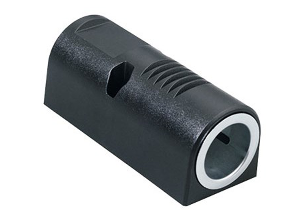 DC udtag, overflademont. 12 & 24V DC