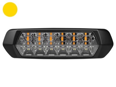 AXIXTECH SCENEMAX. LED Scene/Warning Combi Light. Hvid/Gul. R10. R65
