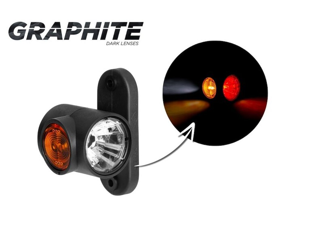 Triple stalk marker light 