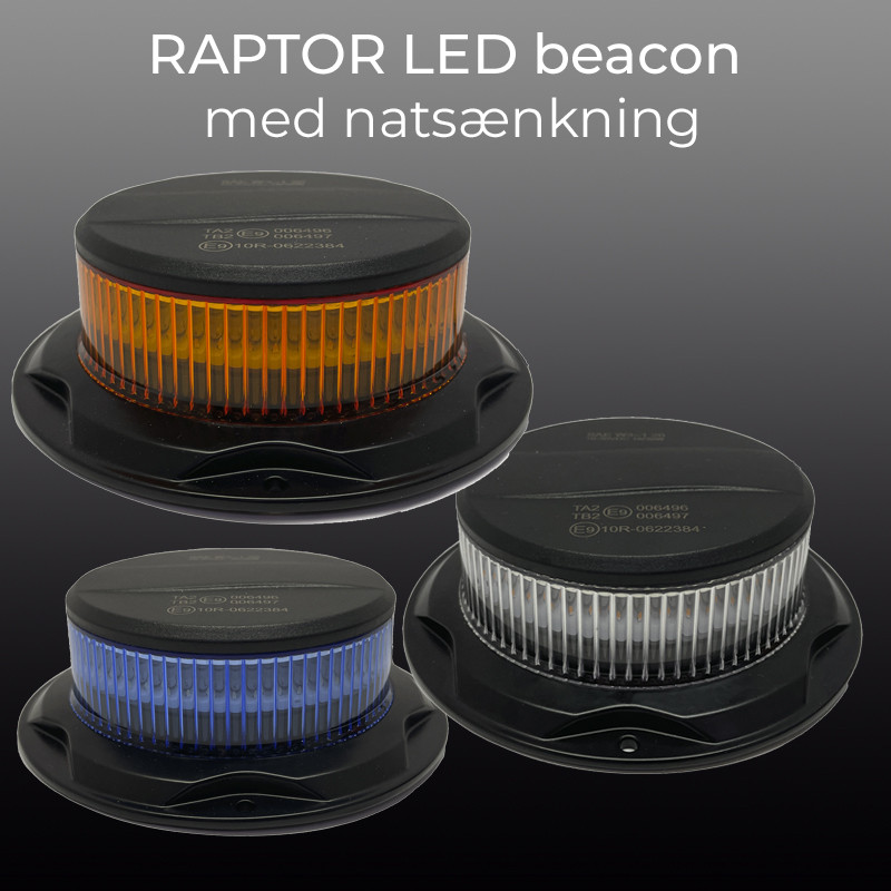 Slim LED Beacon med natsænkning