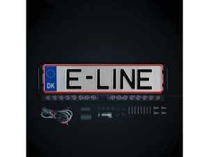 809139 Nuuk E Line Duo Led Nummerplade Lys Indbygget Relae 2X Referens 20 02